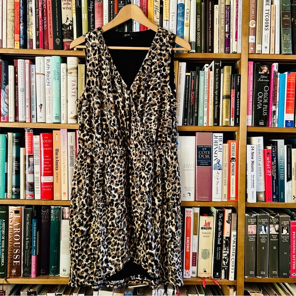 Gibson Dresses & Skirts - Gibson Look Animal Burnout Leopard Print Sleeveless Dress, size Medium 8 10